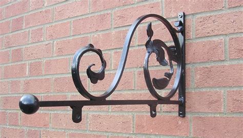 hanging sign hardware metal bracket|wrought iron sign post.